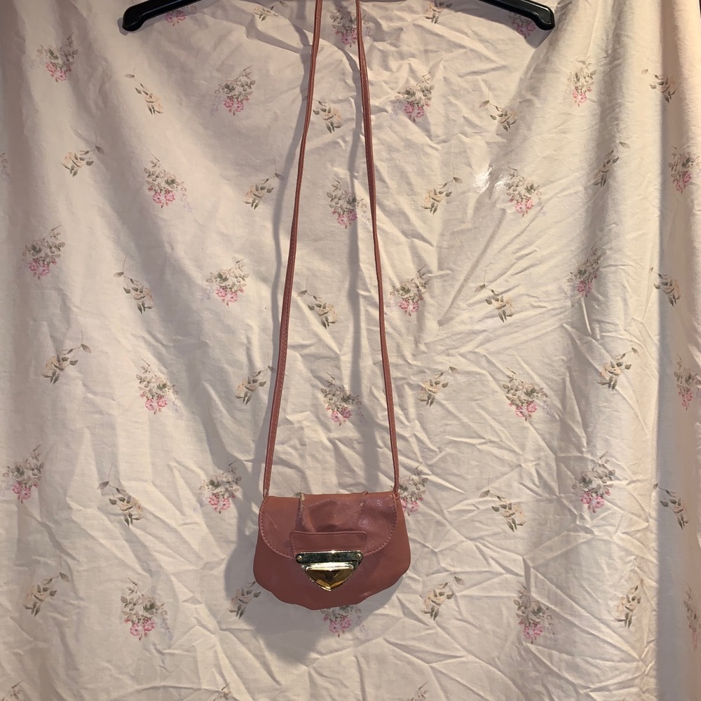 Tiny pastel pink purse